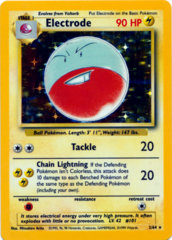 Electrode - 2/64 - Holo Rare - Unlimited Edition - Missing Set Symbol